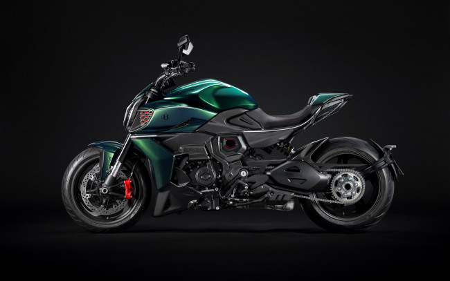 Обои картинки фото 2024 ducati diavel for bentley limited edition, мотоциклы, ducati, diavel, bentley, 5k, limited, edition, дукати, бентли, профиль