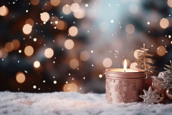 Картинка праздничные новогодние+свечи новогодняя