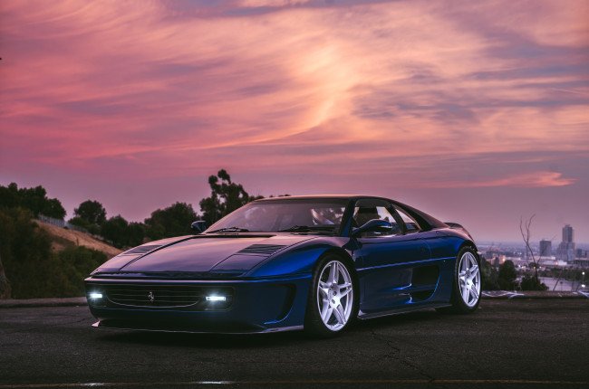 Обои картинки фото автомобили, ferrari, f355