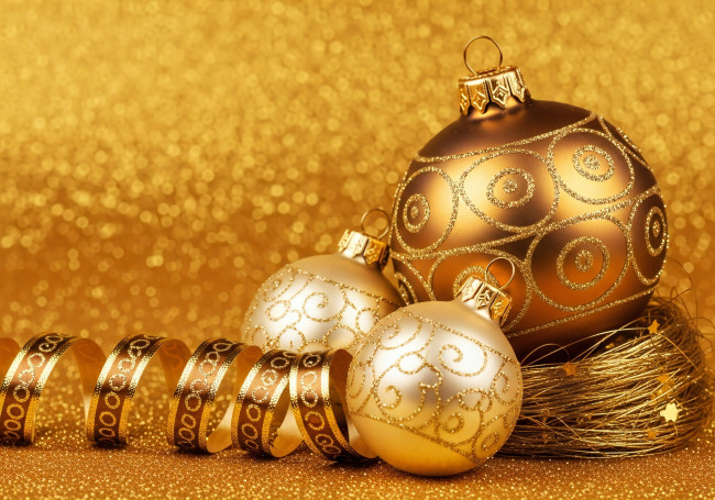 Обои картинки фото праздничные, шары, новогодняя