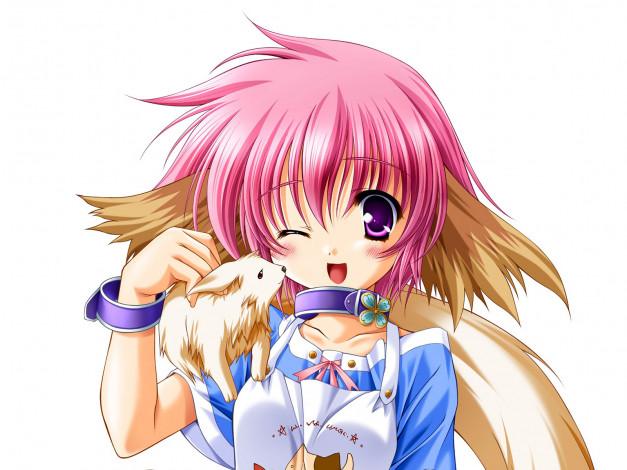 Обои картинки фото аниме, animals