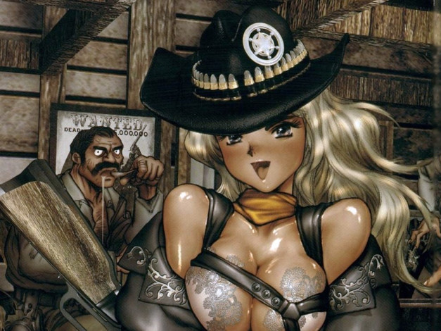 Обои картинки фото аниме, masamune, shirow, artbook