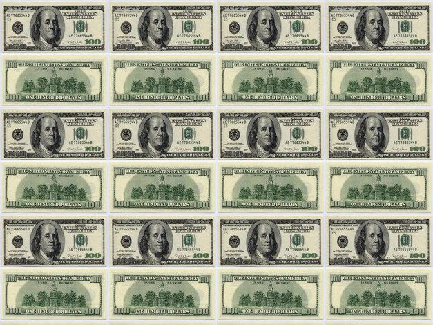 Обои картинки фото разное, золото, купюры, монеты