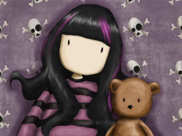 Обои картинки фото рисованные, дети