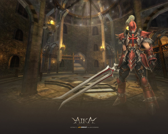 Обои картинки фото aika, видео, игры, epic, trisaghion