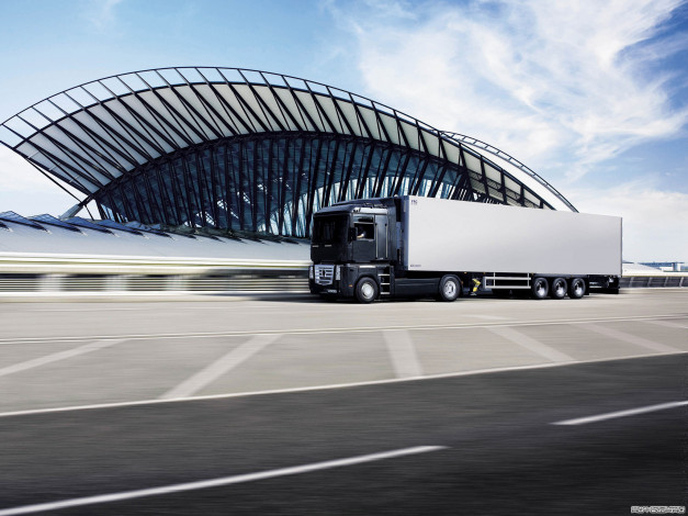 Обои картинки фото автомобили, renault, trucks