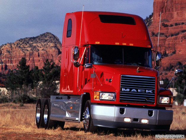 Обои картинки фото mack, автомобили