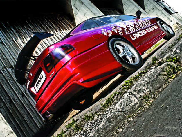 Обои картинки фото автомобили, mitsubishi