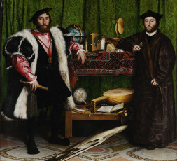 Картинка hans holbein the younger ambassadors рисованные дипломаты