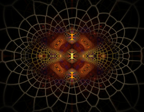 Картинка 3д графика fractal фракталы узор фрактал