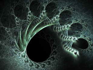 Картинка 3д графика fractal фракталы фрактал узор фон