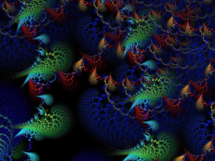 Картинка 3д графика fractal фракталы фрактал узор фон