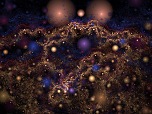 Картинка 3д графика fractal фракталы узор фрактал