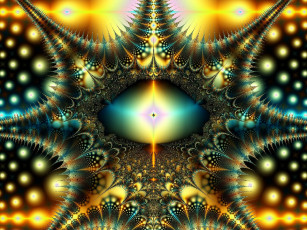 Картинка 3д графика fractal фракталы узор фрактал фон