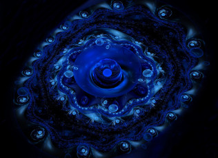 Картинка 3д графика fractal фракталы узор фрактал