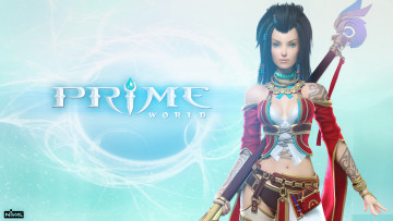 Картинка prime world видео игры игра онлайн неон голубой