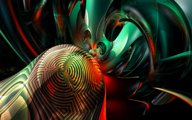 Обои картинки фото 3д, графика, fractal, фракталы, абстракция, узор, фон