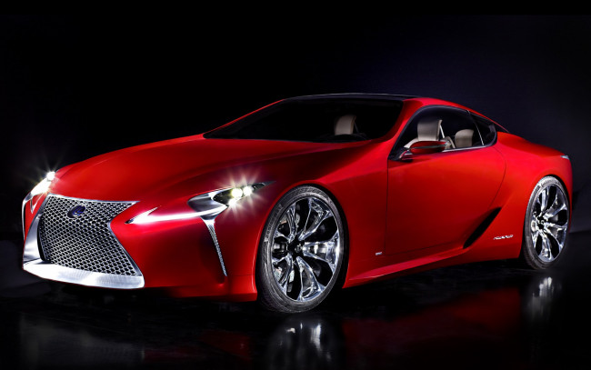 Обои картинки фото lexus, lf, lc, sports, coupe, concept, 2012, автомобили