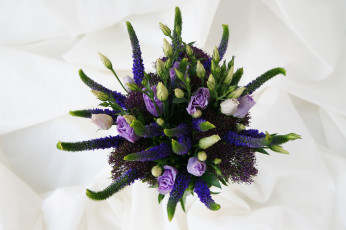 Картинка цветы букеты композиции эустома