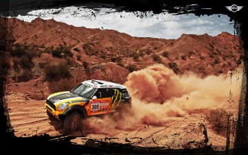 Картинка спорт авторалли mini песок ралли