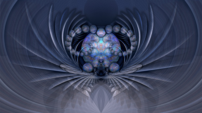 Обои картинки фото 3д, графика, fractal, фракталы, узор, цвета, фон