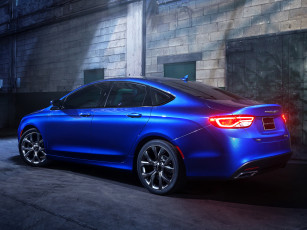 Картинка автомобили chrysler синий 200s