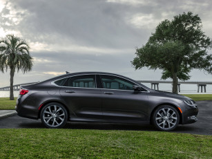 Картинка автомобили chrysler темный 200c