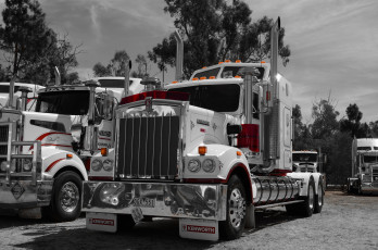 Картинка kenworth+t900 автомобили kenworth автобусы грузовые truck company сша