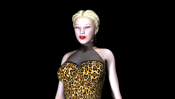 Картинка 3д+графика people+ люди девушка взгляд