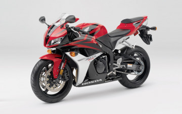 Картинка мотоциклы honda 2007 красный cbr600rr