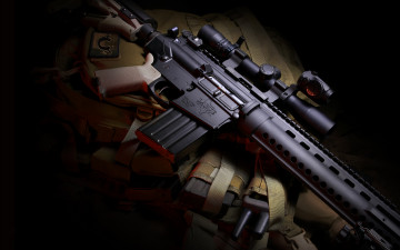 Картинка оружие автоматы m4 карабин оптика larue tactical