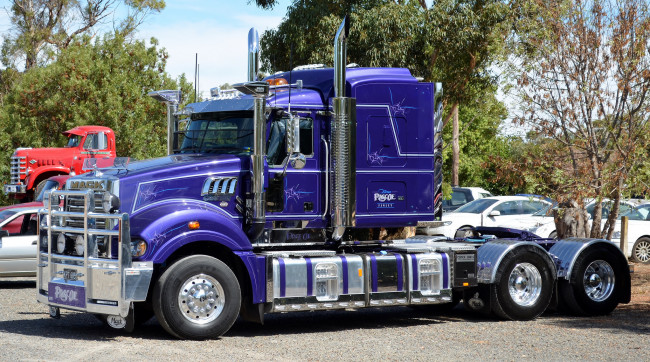 Обои картинки фото mack superliner, автомобили, mack, сша, тяжелые, грузовики, trucks, inc