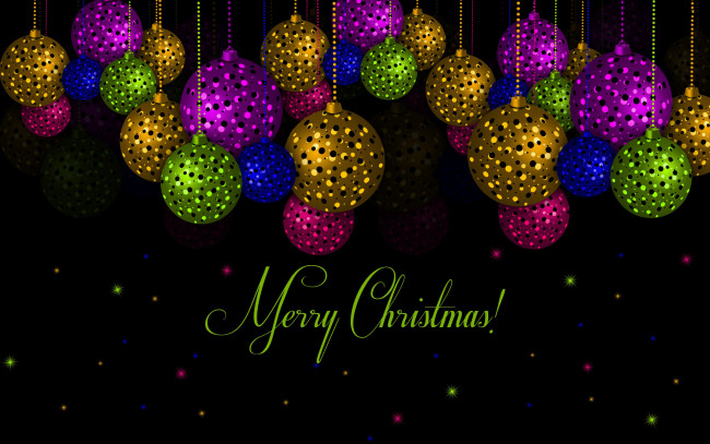 Обои картинки фото праздничные, векторная графика , новый год, шарики