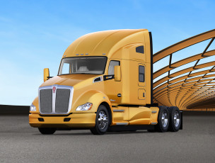 Картинка kenworth+t680 автомобили kenworth седельный грузовик тяжелый тягач