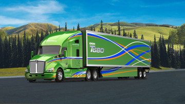 Картинка kenworth+t680+advantage1 автомобили kenworth седельный тягач грузовик тяжелый