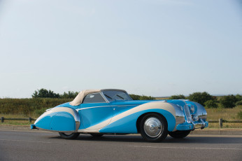 Картинка автомобили классика talbot-lago t26 gs cabriolet par saoutchik 110110 1948г
