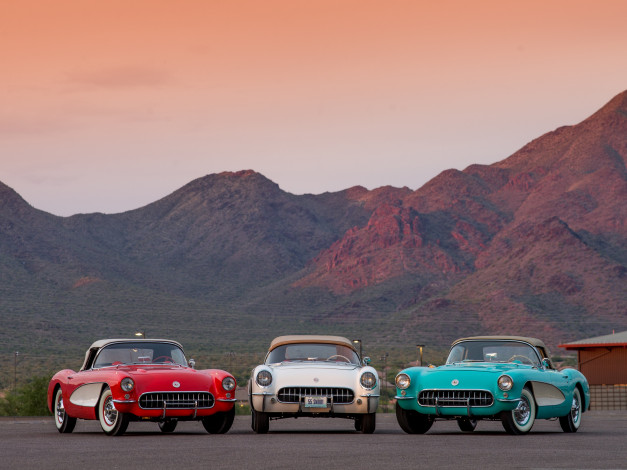 Обои картинки фото автомобили, corvette