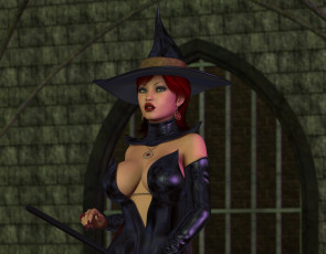 Картинка 3д+графика фантазия+ fantasy фон девушка взгляд