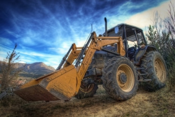 Картинка техника фронтальные+погрузчики ковш