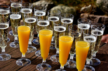 Картинка еда напитки сок бокалы шампанское