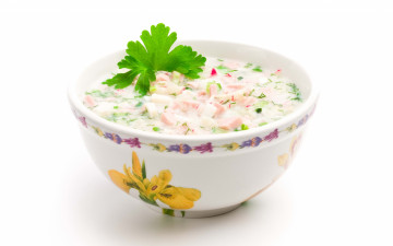 Картинка еда первые+блюда окрошка