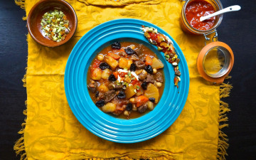 Картинка еда вторые+блюда соус рагу