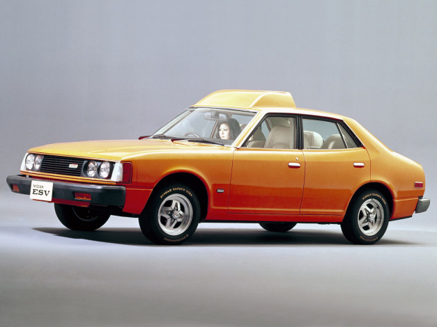 Обои картинки фото nissan esv concept 1971, автомобили, nissan, datsun, 1971, concept, esv