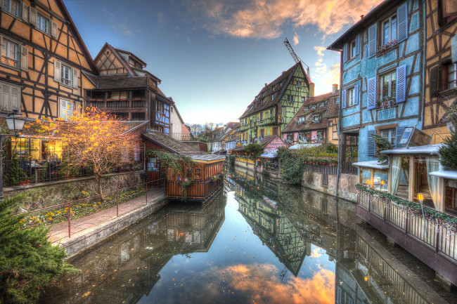 Обои картинки фото города, - здания,  дома, france, alsace, эльзас, colmar, кольмар