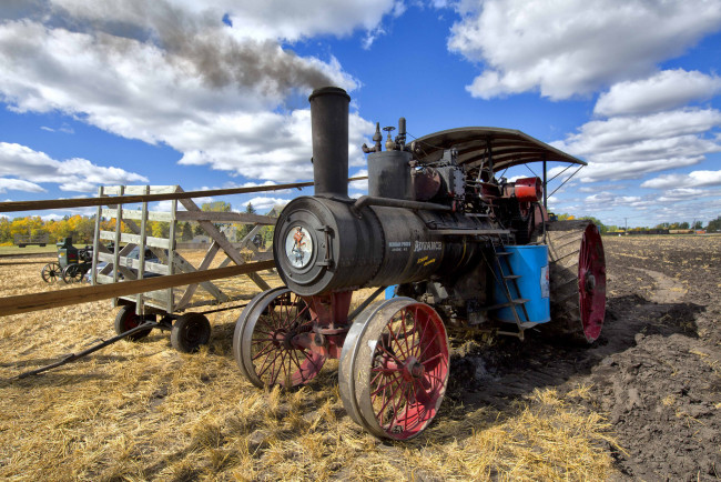 Обои картинки фото техника, тракторы, трактор, паровой