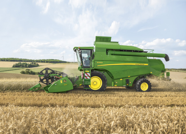 Обои картинки фото техника, комбайны, john, deere