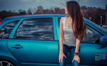 Картинка календари девушки машина профиль 2018