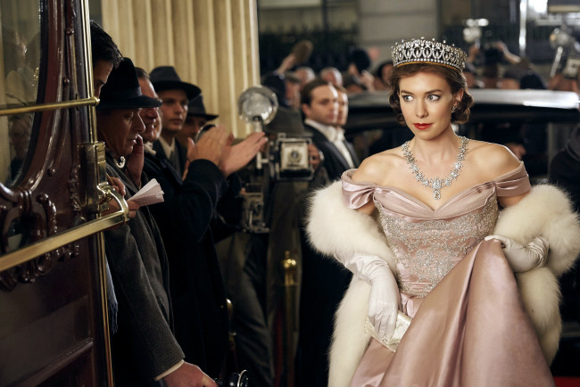 Обои картинки фото the crown, кино фильмы, the, crown, netflix, драма, история, биография, корона, сериал, ванесса кирби, vanessa kirby, принцесса маргарет