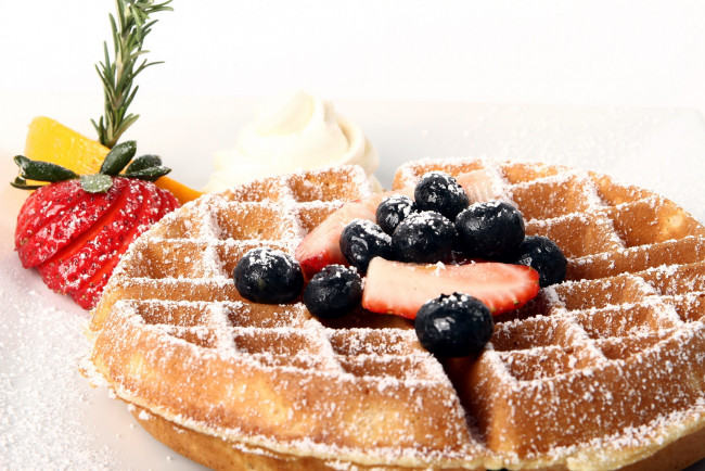 Обои картинки фото еда, блины,  оладьи, вафли