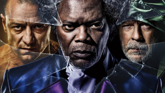 Обои картинки фото кино фильмы, glass , 2019, коллаж